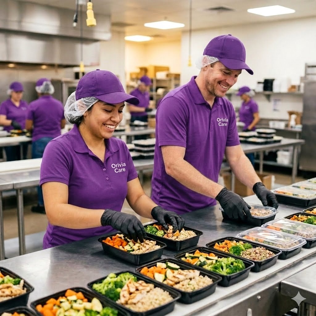 Freshly prepared by our team